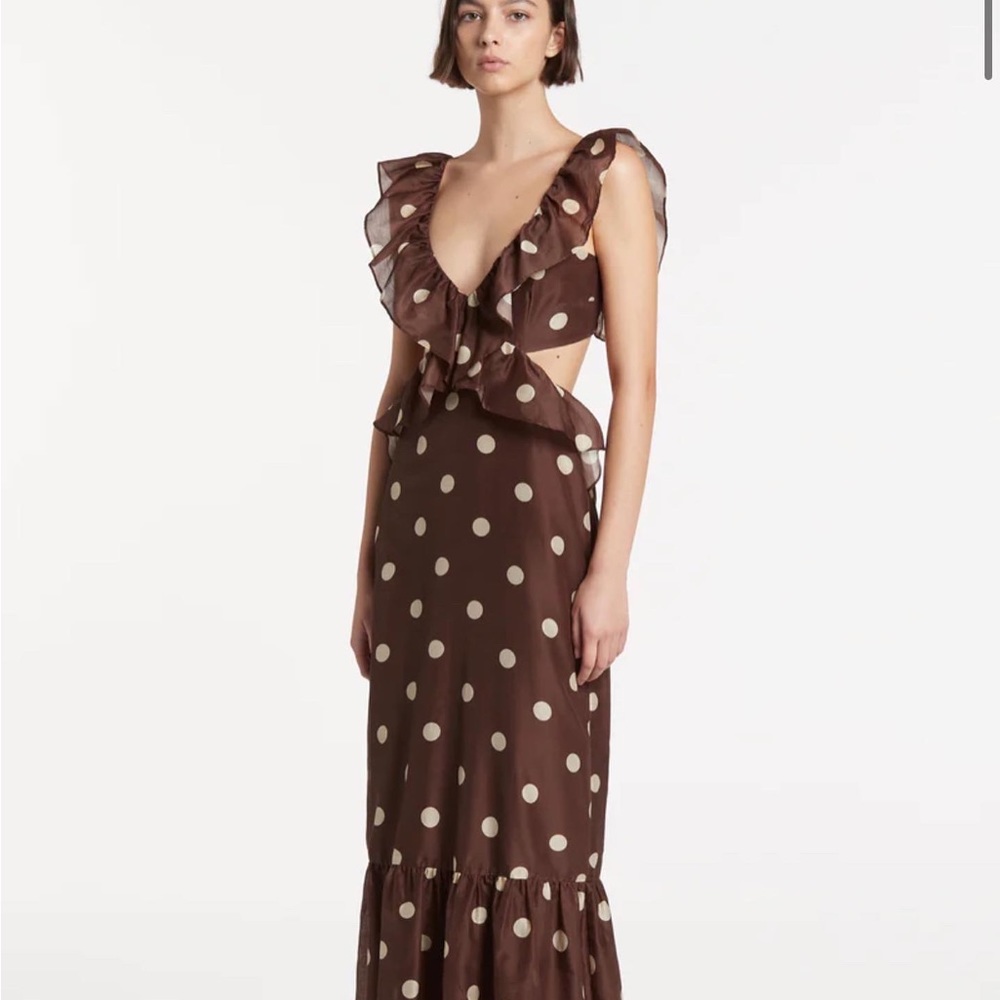 SIR. Vivi Frill Maxi Dress